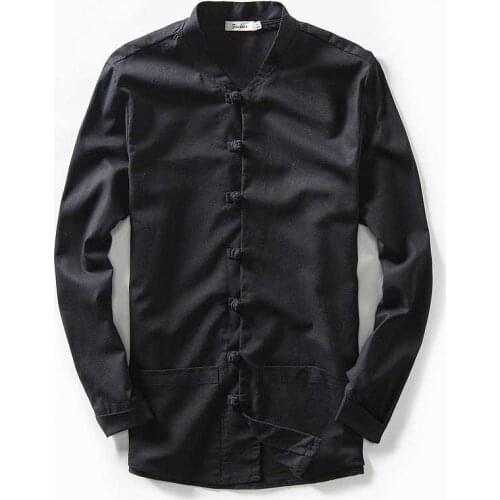 Spring Summer Linen Jacket Chinese Retro Twist Button Single Breasted Men Casual Coat Cardigan OUTWEAR Vintage Male Clothing