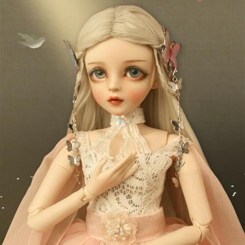 BJD 1/3 Doll 60cm Ball Jointed Doll Gift for Girls with Full Set Accessories Toy Fashion American Girl Doll In-Stock Items