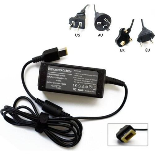 Laptop Power Supply Cord For Lenovo IdeaPad Yoga 11 11S 59370508 20V 2.25A 0C19880 Notebook AC Adapter Charger