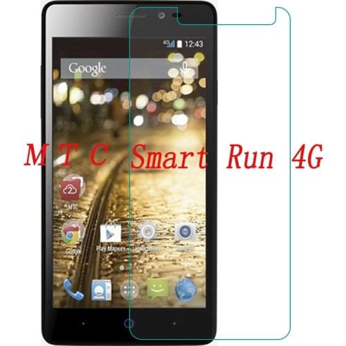 Smartphone Tempered Glass for MTC Smart Run 4G 9H Explosion-proof Protective Film Screen Protector cover phone