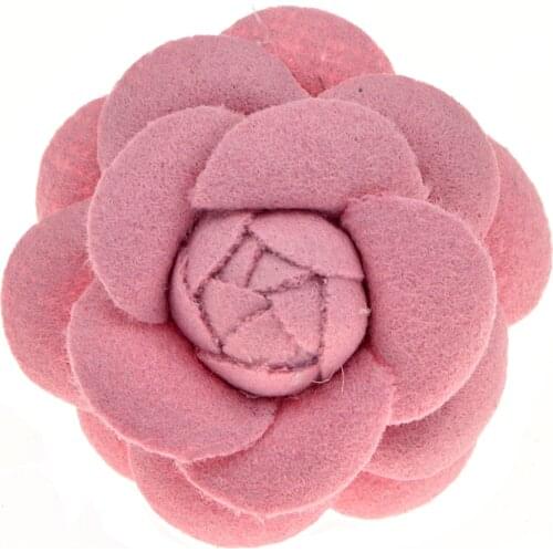 CINDY XIANG New Arrival Fabric Camellia Brooches For Women Elegant Flower Pins Brooch Fashion Party Jewelry Coat Accessories