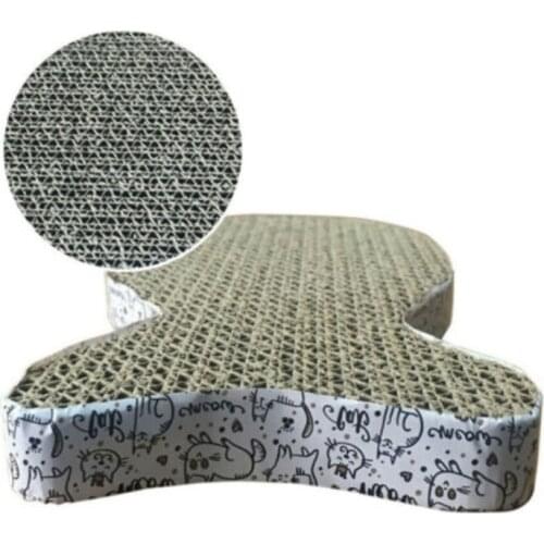 2021 Pet Toys Cat Scratch Pad Cat Corrugated Pad Scratching Posts Kitten Corrugated Paper Pad Cats Grinding Nail Scraper Pet Toy