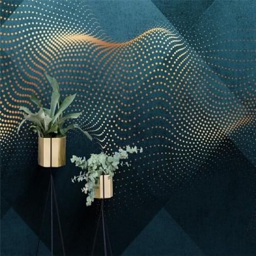 Beibehang custom abstract golden curve wallpaper TV background mural home decoration photo 3d wallpaper for living room bedroom