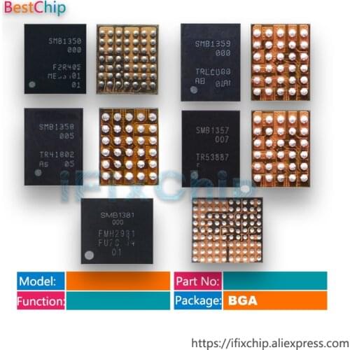 5pcs/lot SMB1350 SMB1351 SMB1357 SMB1358 SMB1359 SMB1381 1350 1351 1357 1358 1359 1381 Charging USB IC Chip