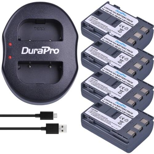 NB-2L NB-2LH Battery+ USB Charger for CANON Digital EOS 350D/400D Rebel XT XTi NB-2JH NB-2L EOS Digital N EOS DIGITAL REBEL XT