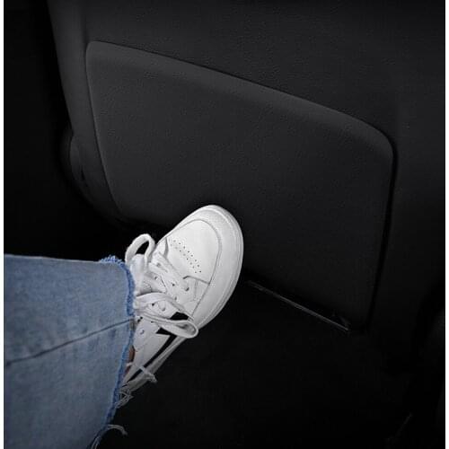 Car Anti Child Kick Pad Interior Seat For mercedes benz w212 ml w164 w203 w205 w163 w204 w210 Protective Pad Leather Waterproof