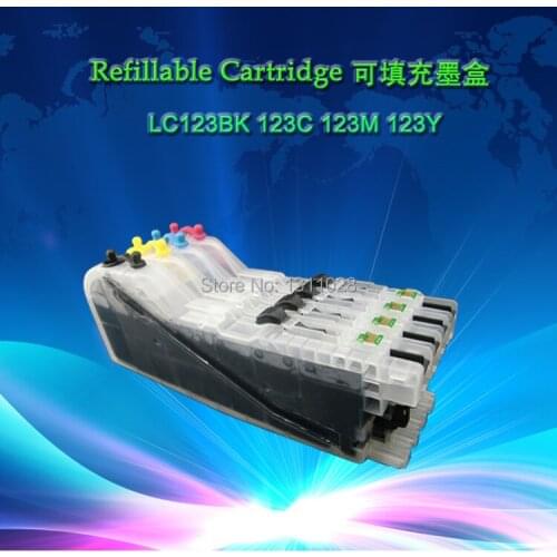 INK WAY ink tank for LC123 LC127 LC125 with UPDATED NEW ARC used for DCP-J4110DW MFC-J4410DW MFC-J4510DW MFC-J4610DW