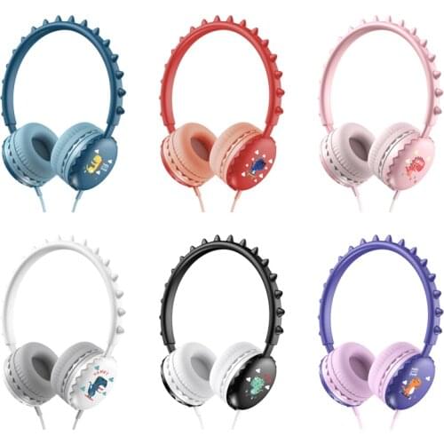 High Quality stereo bass Kids headphones With Microphone Music Earphones Children Headsets Portable Free Shipping