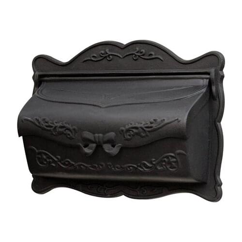 European Villa Letter Box Outdoor Letter Box Wall Wall Large Outdoor Letter Box Creative Cast Aluminum Mailbox Mail Box