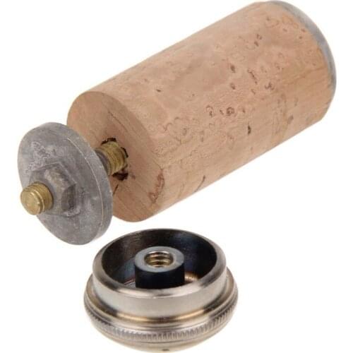 Flute Headjoint Flute Head Cork Cap Stopper Plug and Crown Repair Baffle-Board for Musical Woodwind Instrument Repair Part