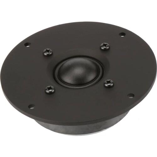 2Pcs Lot Kasun HiFi sill soft Dome tweeter superb speaker driver unit 4 inch 100MM panel 8Ohm SPC-1341