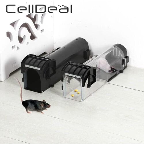 Reusable Mouse Trap Ant Reject Flooding Rodent Rat Cage Smart No Kill Rodents Catcher Mice Indoor Outdoor Pest Control Rat Trap