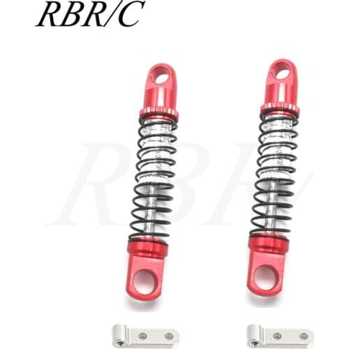 RBR/C R493 Rear Axle Metal Shock Absorber Upgrade Kit DIY Accessories For Four-Wheel Drive Climbing RC Micro Truck WPL D12 Car