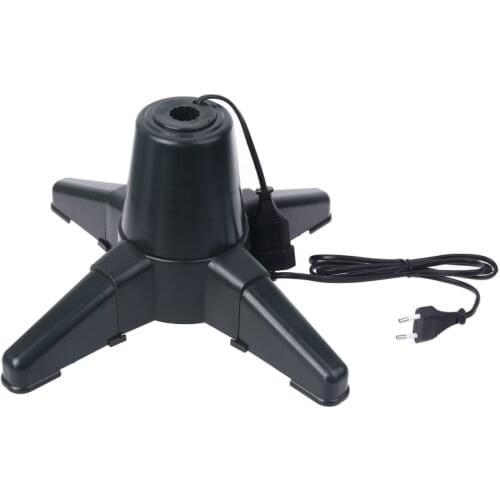 EU Plug 40/50cm Christmas Tree Electric Rotating Base Stand Xmas Tree Bottom Support Holder Christmas Decoration Parts