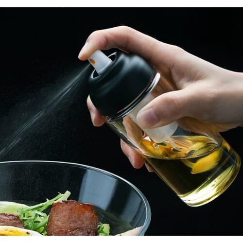 150ML Glass Sealed Olive Oil Spayer Oil Dispenser Barbecue Seasoning Pots Soy Sauce Vinegar Storage Bottles Barbe Kitchen Tools