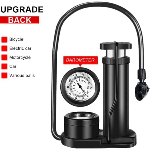 Mini Bike Pump Foot Pump Road Portable Air Bicycle Pump Compressor MTB Pedal Tire Inflator Bicycle Pump High Pressure