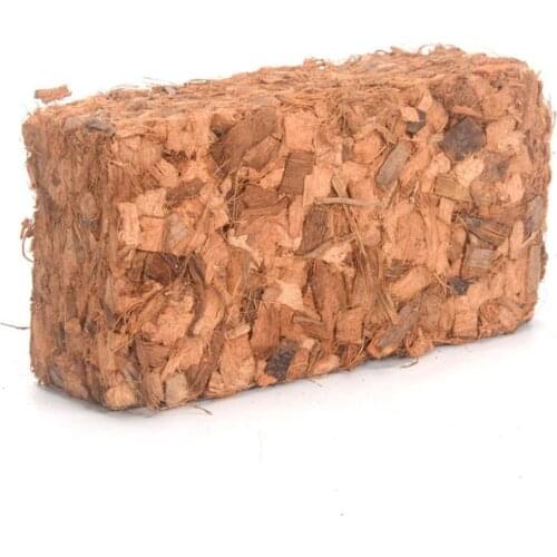 500g Coconut Fiber Brick Root Protective Peat Growing Organic Soilless Potting Garden Natural Plants Soil Nutrient Bed
