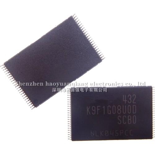 100% K9F1G08U0D-SCB0 Brand new original 1Gbit TSOP48 128M NANDFLASH