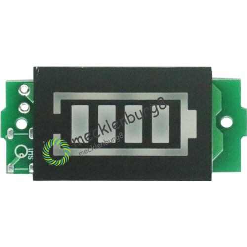 1S Single 3.7V Lithium Battery Capacity Indicator Module 4.2V Blue Display Electric Vehicle Battery Power Tester Li-po Li-ion