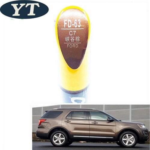 Car scratch repair pen, auto paint pen BROWN color for Ford ecosport,kuga, focus,s-max,fiesta ,car painting pen