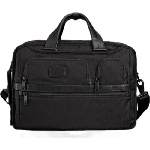 Ballistic Nylon Mens Business Small Screen Expandable Laptop Brief Case Messenger Bag