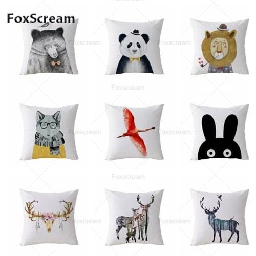 Flagimo Cushion Cover Home Decor Flagimo Decorative Pillows Case Throw Pillows Velvet Cushion Cover For Sofa 45x45cm