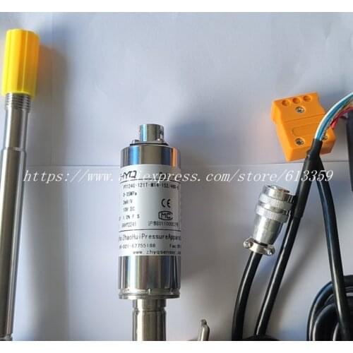 ZHYQ PT124G-121T Economic Flexible Melt Pressure Transducer For Plastic Machinery Output 2 mV/V