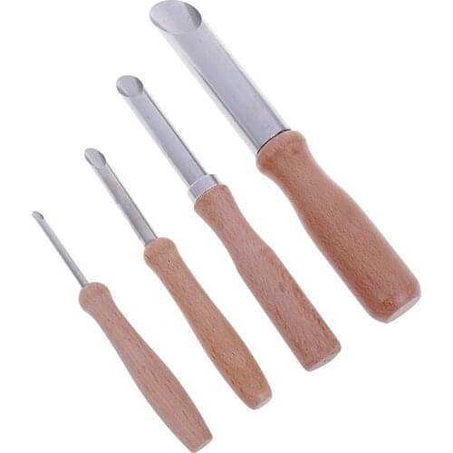 Pottery Punch Hole Model Sludge DIY Molding Engrave Cutter Shape Carve Sculpture Modelling Cut Sculpt Clay Ceramic Tool Wax
