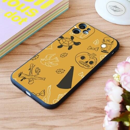 For iPhone Over The Garden Wall Pattern Print Soft Matt Apple iPhone Case 6 7 8 11 12 Plus Pro X XR XS MAX SE