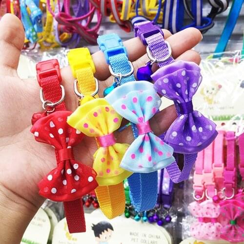 120 pcs/lot New Pet Dog Cat Styles Puppy Dog Bowties Adjustable Bow Ties Collar Dog Accessories