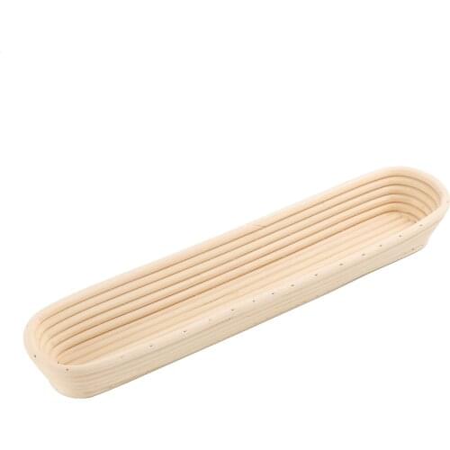 Wholesale 17 inch Long Baguette Bread Proofing Basket Bread Mold Sourdough Proving Bannetons Basket Bortforms Baking Mold