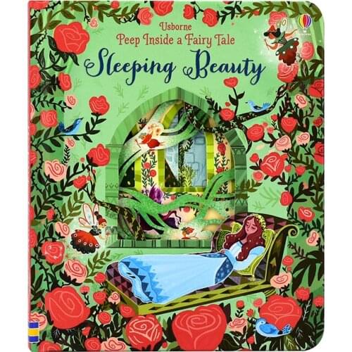 Peep Inside Sleeping Beauty English Educational Picture Books For Baby Early Childhood gift Children reading book