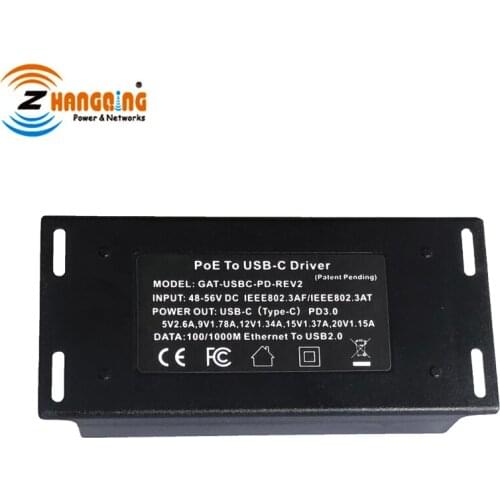 PoE+ to USBC Power + Data Compatible with Tablet Computer Like Microsoft Surface Go, Samsung Galaxy Tab, Google Pixel Phones