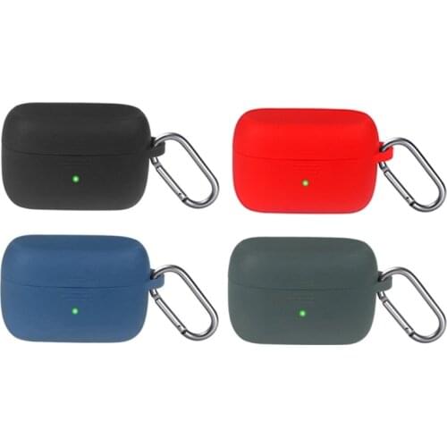 Dust-proof Silicone Protective Cover Shell Anti-fall Earphone Case for-Jabra Elite 85t True Wireless Bluetooth Earbuds L41E