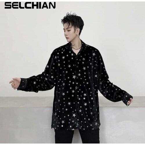 SELCHIAN Men's Long Shirts