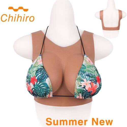 Silicone Breast Forms Summer Backness Cool Huge Enhancer Boobs Crossdresser Drag Queen Transgender Shemale Fake Soft Meme Tits