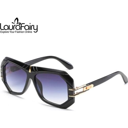 Laura Fairy Fashion Oversize Sunglasses Unisex Brand Designer Sun Shade Glasses Eyewear for Men Women oculos de sol masculino