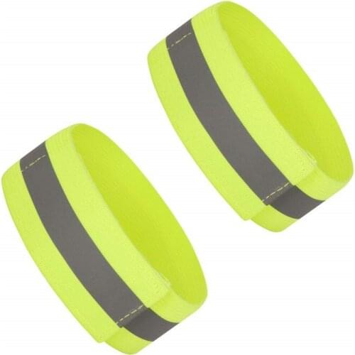 High Visibility Reflective Running & Cycling Arm & Ankle Bands. High Vis 1 Pair（2PCS)