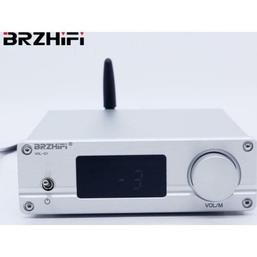 BRZHIFI AUDIO VOL-01 remote control volume preamplifier bluetooth 5.0