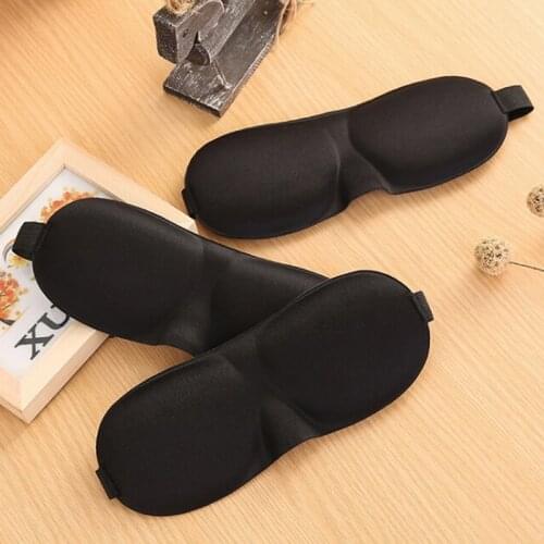 2Styles Travel Sleep 3D Sleeping Blindfold Eye Mask Rest Relax Eye Patch For Women Men Soft Natural Padded Shade Cover