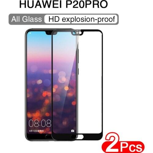 2Pcs Tempered Glass For Huawei P30 P40 Lite P20 Pro P10 lite screen Protector On Huawei P Smart 2018 2019 lite Protective Glass
