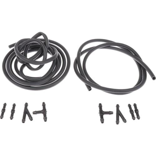 5pcs/Set 1/2 Meters Car Windshield Washer Hose Automotive Car Wiper Blade Pipe