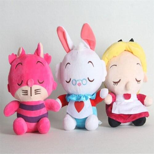 Disney Alice in Wonderland Alice the mouse Mad Hatter Red Queen Red King March Hare white rabbit Cheshire Cat Give childrenaholi