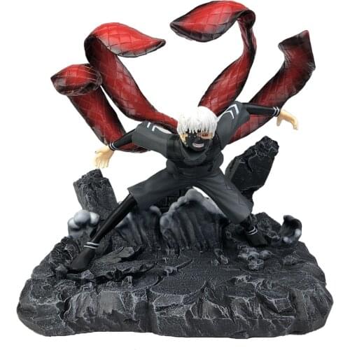 Limited Edition GK Tokyo Ghoul Action Figure Kaneki Ken vs Arima Kisho Anime Figurine King Of One Eye Deluxe Model Toy C190