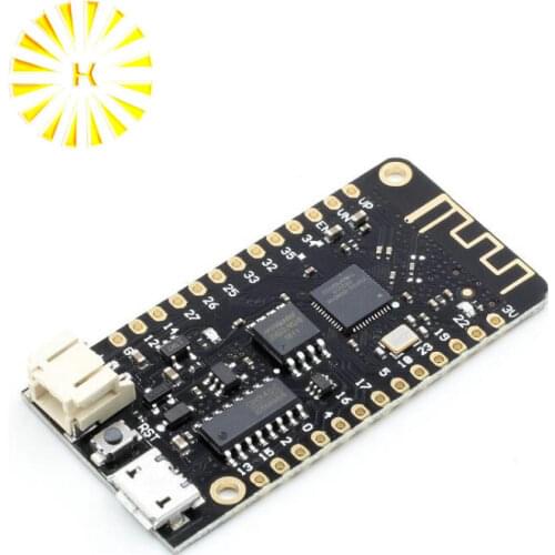 ESP32 ESP-32 CH340 CH340G Wifi Bluetooth Development Board Antenna MicroPython Micro USB Lithium Battery Interface 4MB Flash