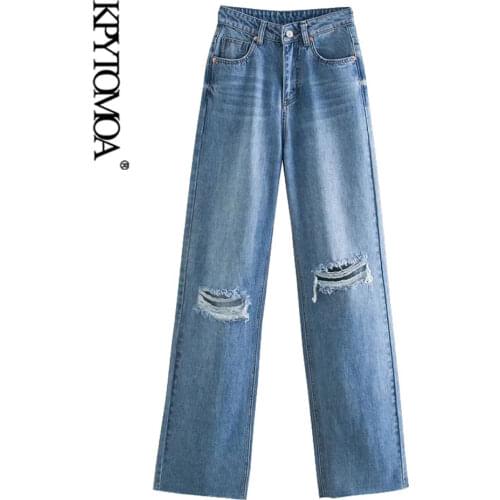 Женские высокие джинсы KPYTOMOA China At AliExpress