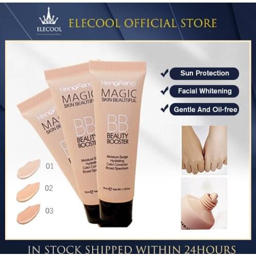Base Makeup BB Cream natural Long Lasting Waterproof facial Concealer Sun Block Whitening Moisturizing Beauty Cosmetics TSLM1