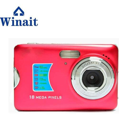 Support Smile Capture18mp 8x digital zoom High Quality Digital Camera/mini camera freeshipping Camera Fotografica DC-500FE