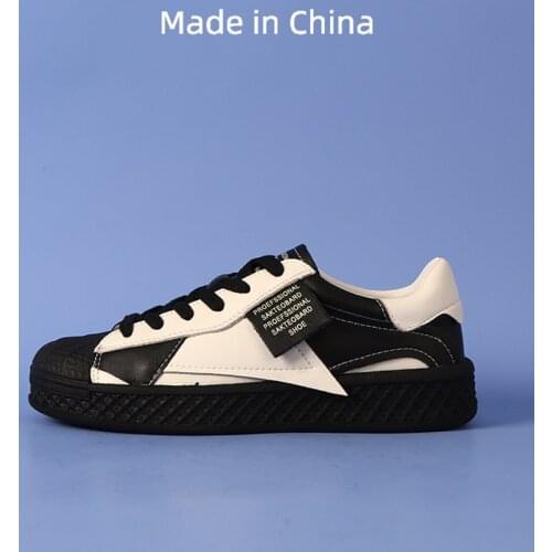 Platform Women Sneakers White 2021 Spring Sport Thick Sole Lady Leisure Shoes Lace Up Comfortable Female Chunky Sneakers Fashion