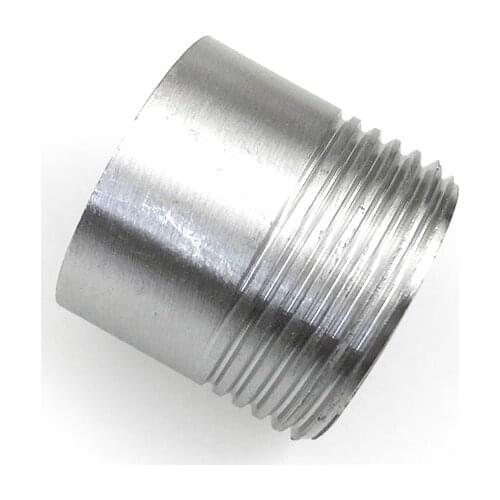 1/4" 3/8" 1/2" 3/4" 1" 1-1/4" 1-1/2" BSP Single Male Thread 201 Stainless Steel Nipple Pipe Fitting Connector Adapter Coupler